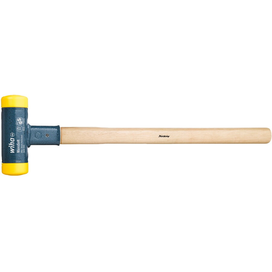 Oferte la soft-faced hammer, non-recoiling, medium-hard, black/wood, ? 30mm