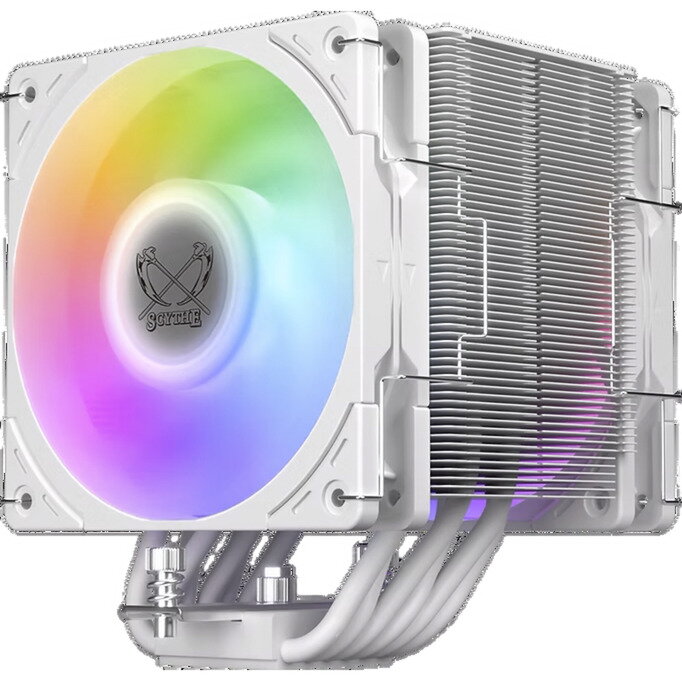 Oferte la Mugen 6 Dual Fan White ARGB Edition, CPU cooler white, 120 mm