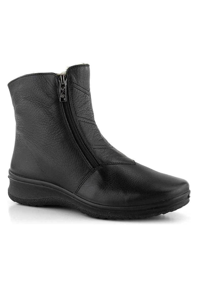 Oferte la Ghete dama -  Piele naturala-Negru