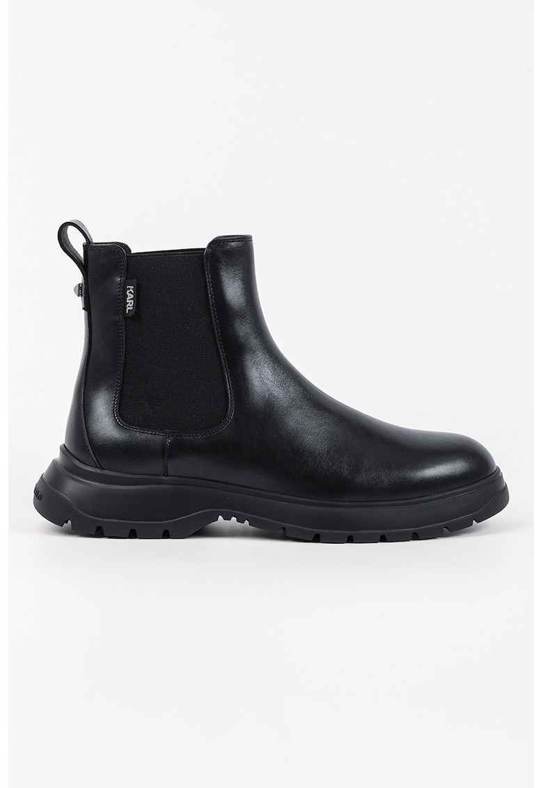 Oferte la Ghete din piele - Negru