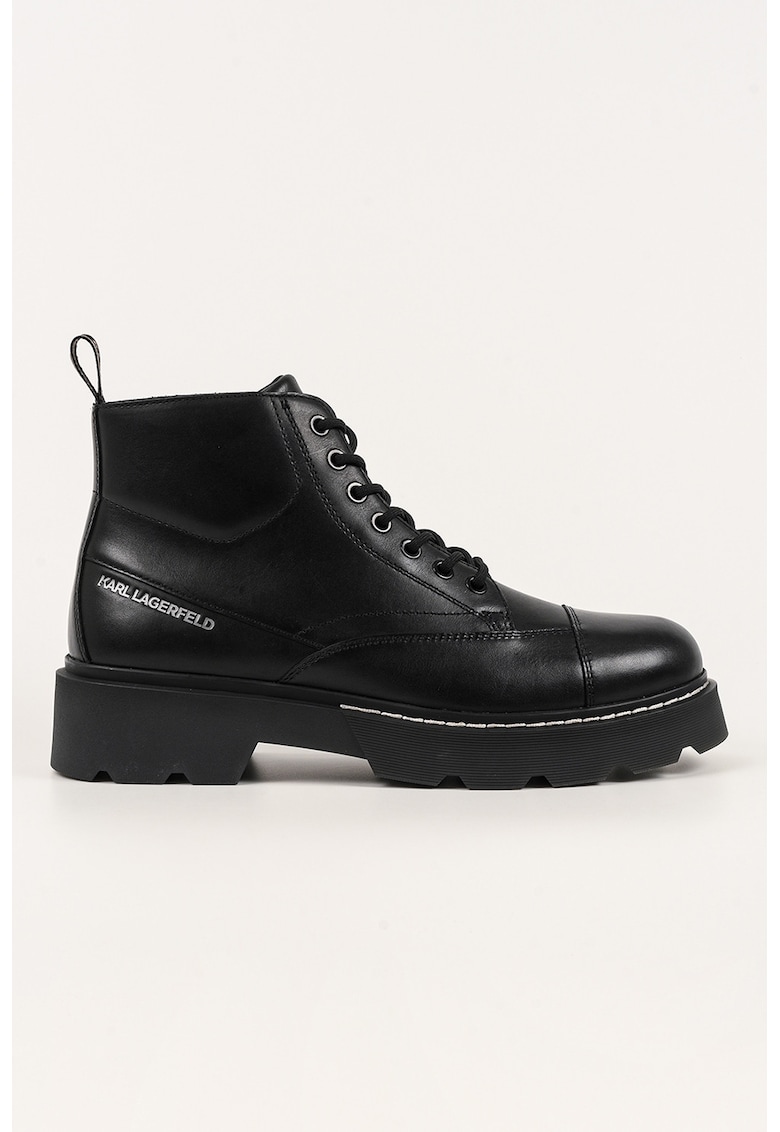Oferte la Ghete din piele - Negru