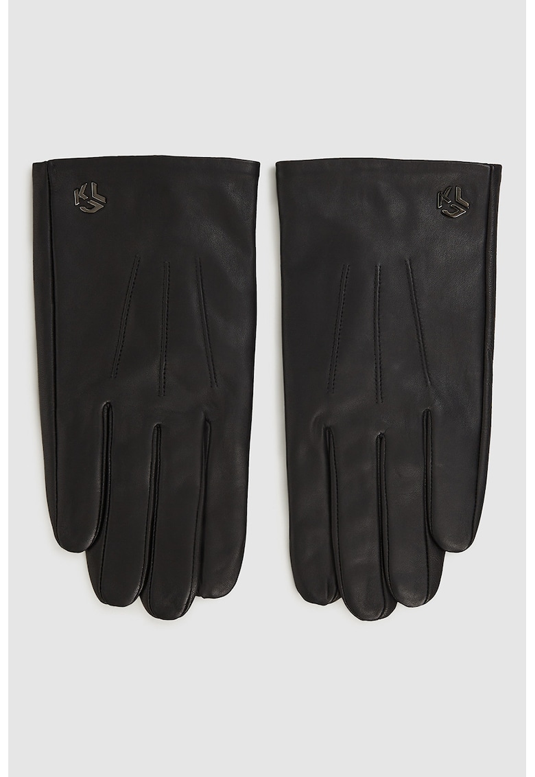 Oferte la Manusi din piele - Negru
