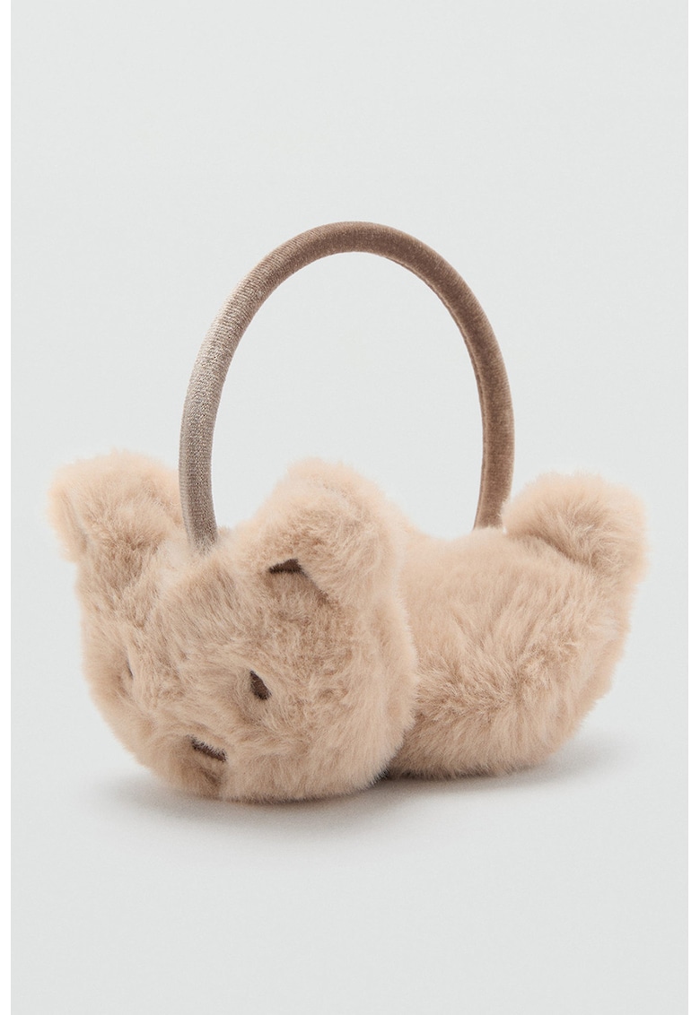 Oferte la Protectii pentru urechi cu design urs - Maro nisip