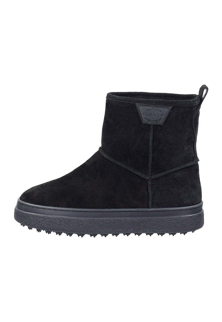 Oferte la Ghete din piele intoarsa Snowhill - Negru
