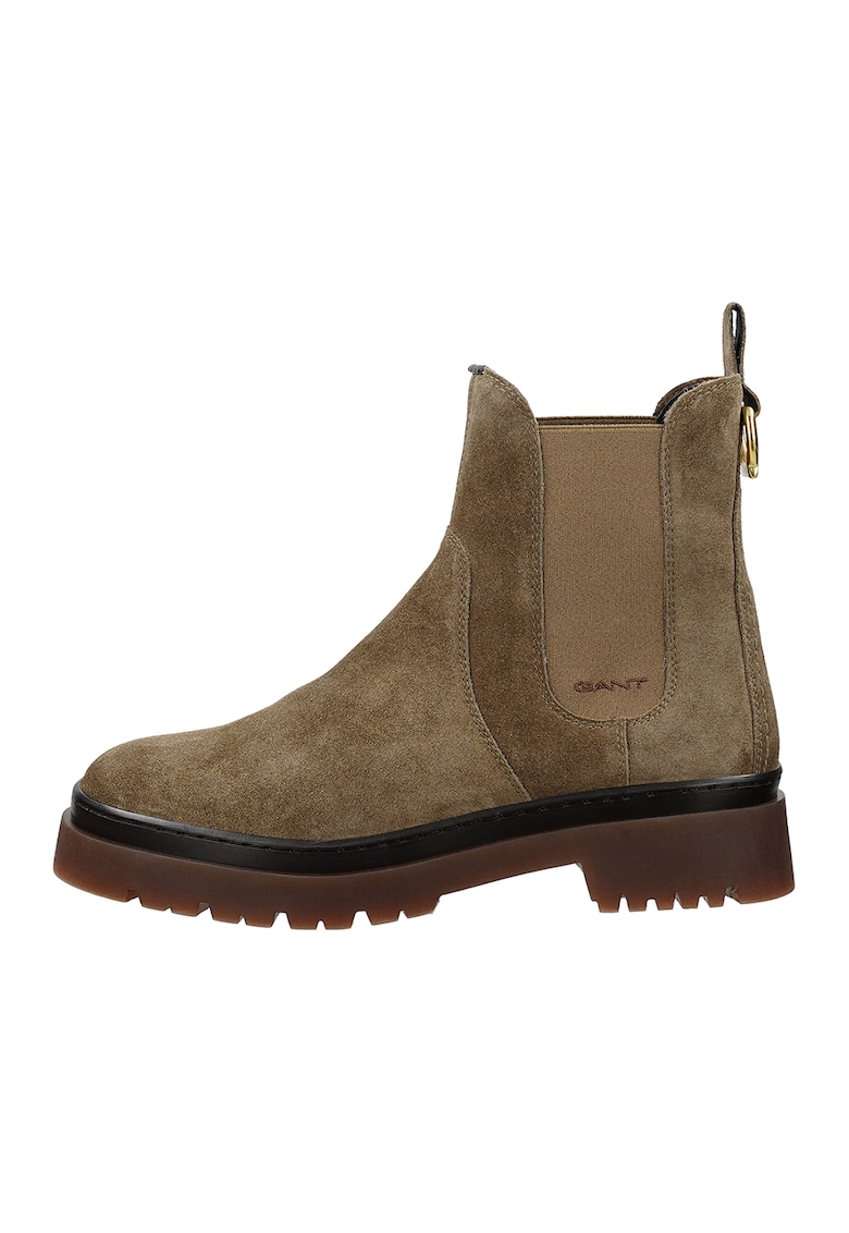 Oferte la Ghete Chelsea din piele intoarsa Aligrey - Maro taupe deschis