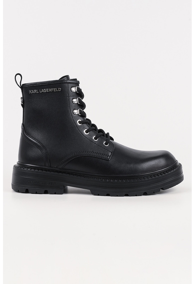 Oferte la Bocanci din piele - Negru