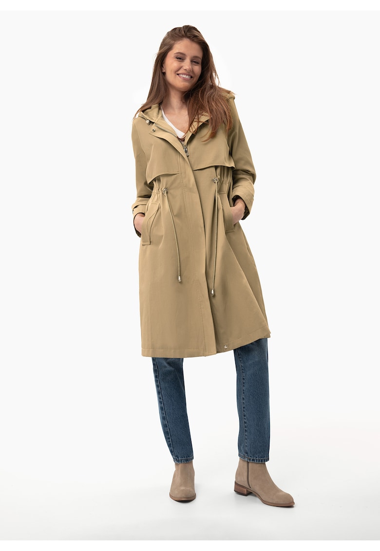 Oferte la Trenci cu cordon pentru dama  J-Bjork - Bej