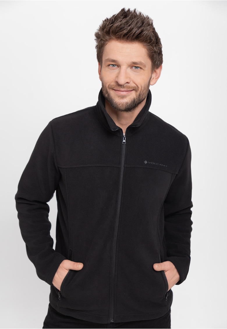 Oferte la Hanorac fleece cu fermoar - barbati -  F-Bannax - negru - Negru