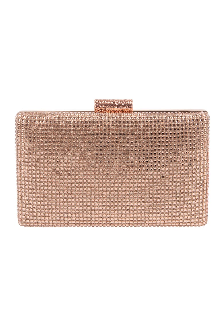Oferte la Geaanta miniaudiere cu strasuri - Auriu rose