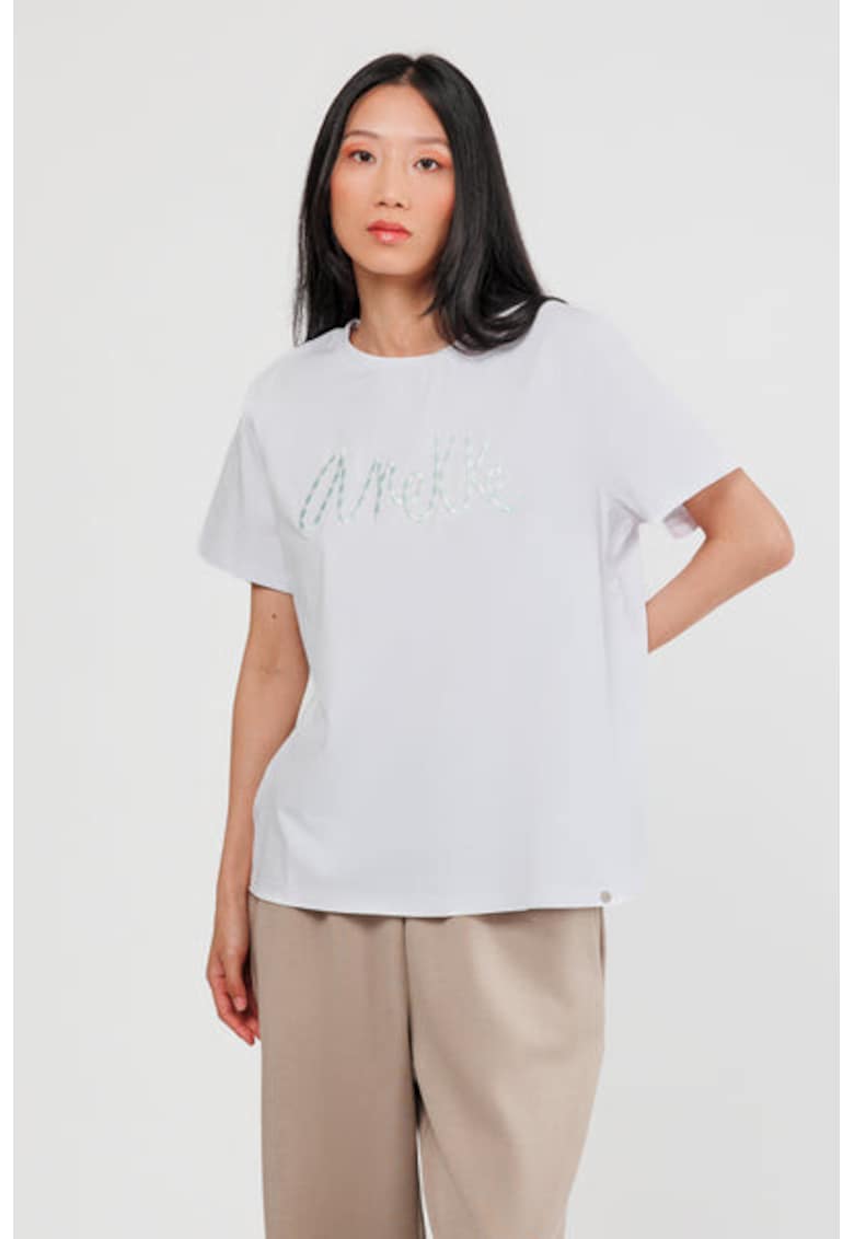 Oferte la Tricou dama maneca scurta 41281 403 - Alb