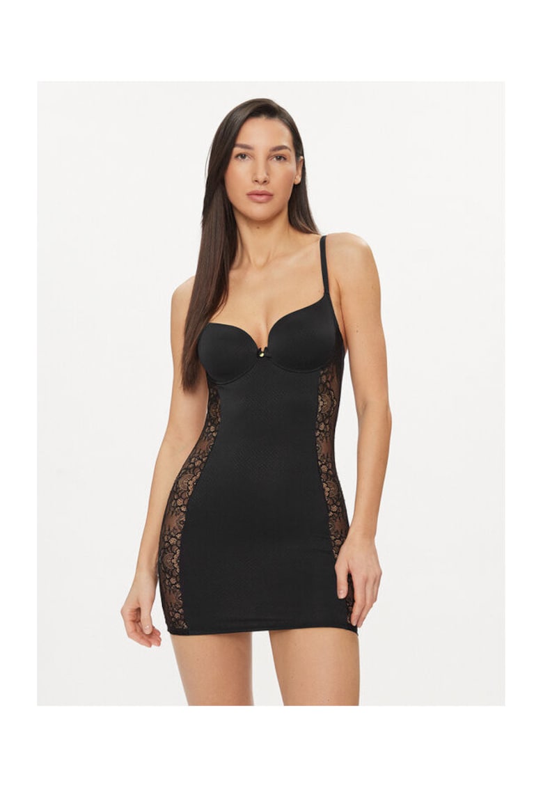 Oferte la Camasa de noapte dama -  302604920 - Poliamida/Elastan - Negru