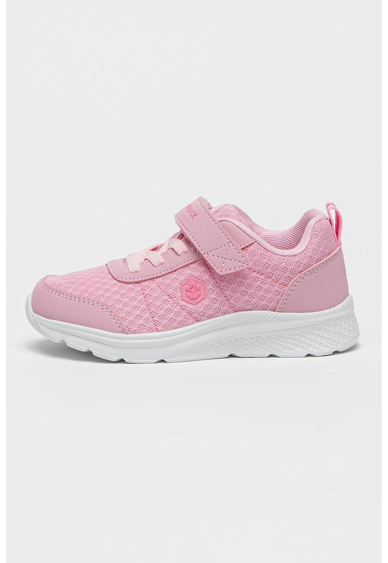 Oferte la Pantofi sport cu garnituri din plasa cu velcro - Roz pastel