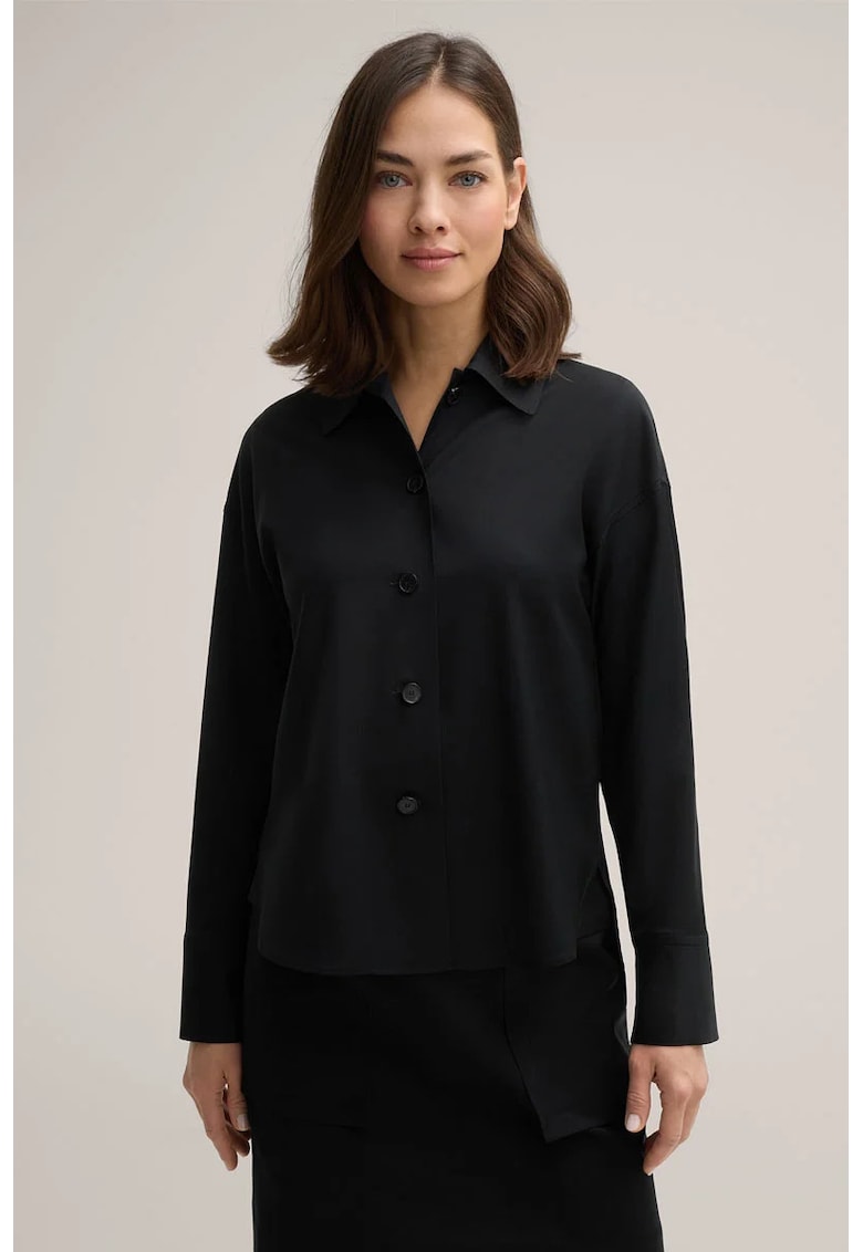 Oferte la Cămașă asimetrică - regular fit - Negru