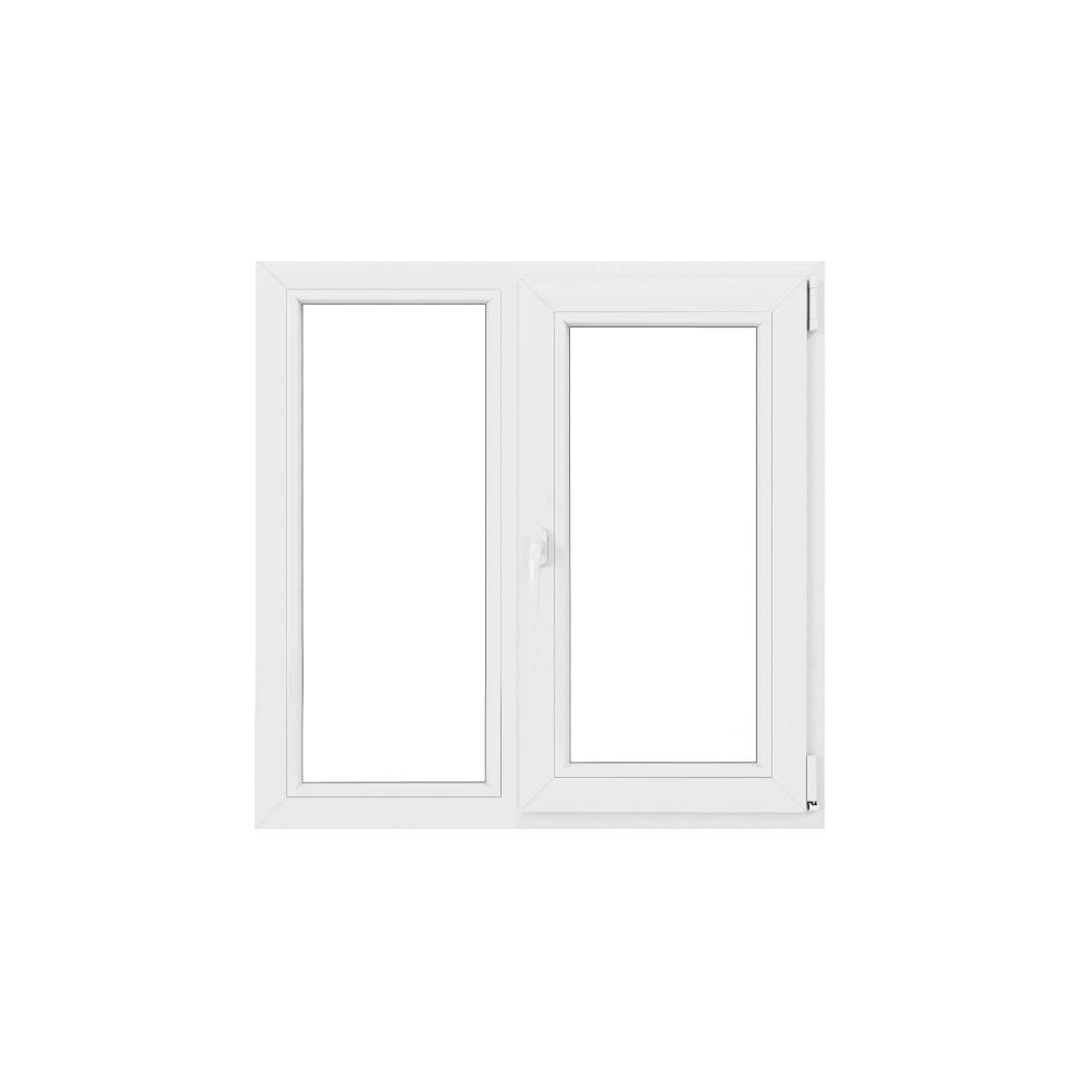 Oferte la Fereastra PVC, 5 camere, deschidere oscilobatant, dreapta, alb, 120 x 120 cm