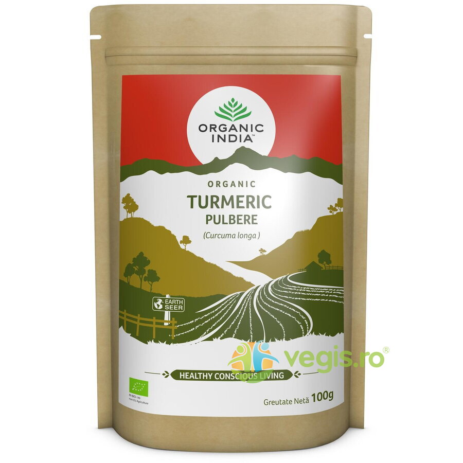 Oferte la Turmeric Pulbere Fara Gluten Ecologica/Bio 100g