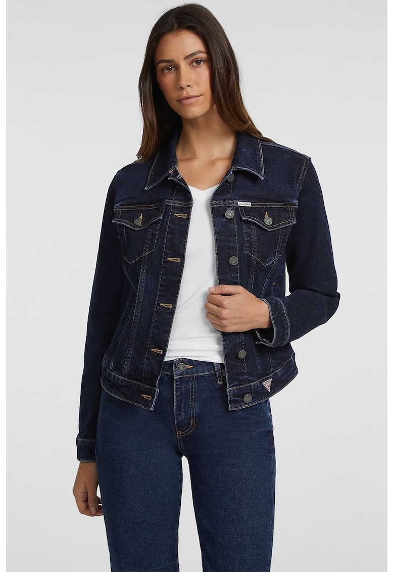 Oferte la Jacheta regular fit din denim - Albastru inchis