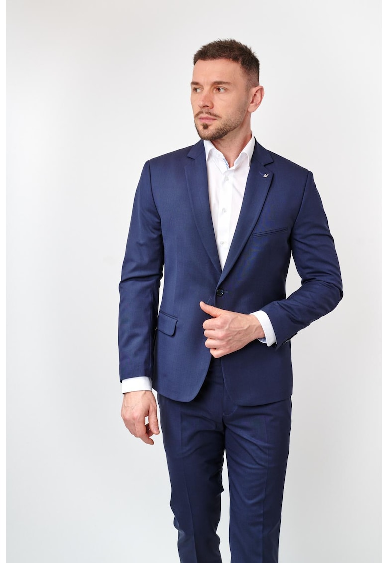 Oferte la Sacou barbati  Bond 53004 - Albastru