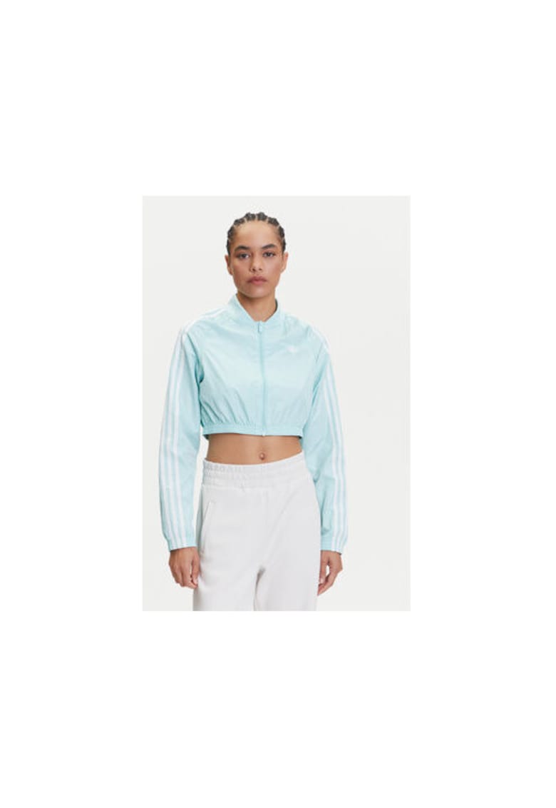 Oferte la Jacheta crop cu logo