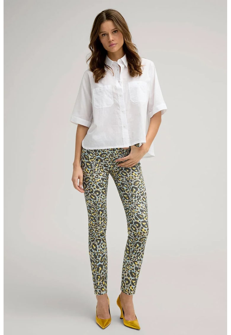 Oferte la JOOP JEANS - Blugi skinny cu imprimeu animal-print - Multicolor