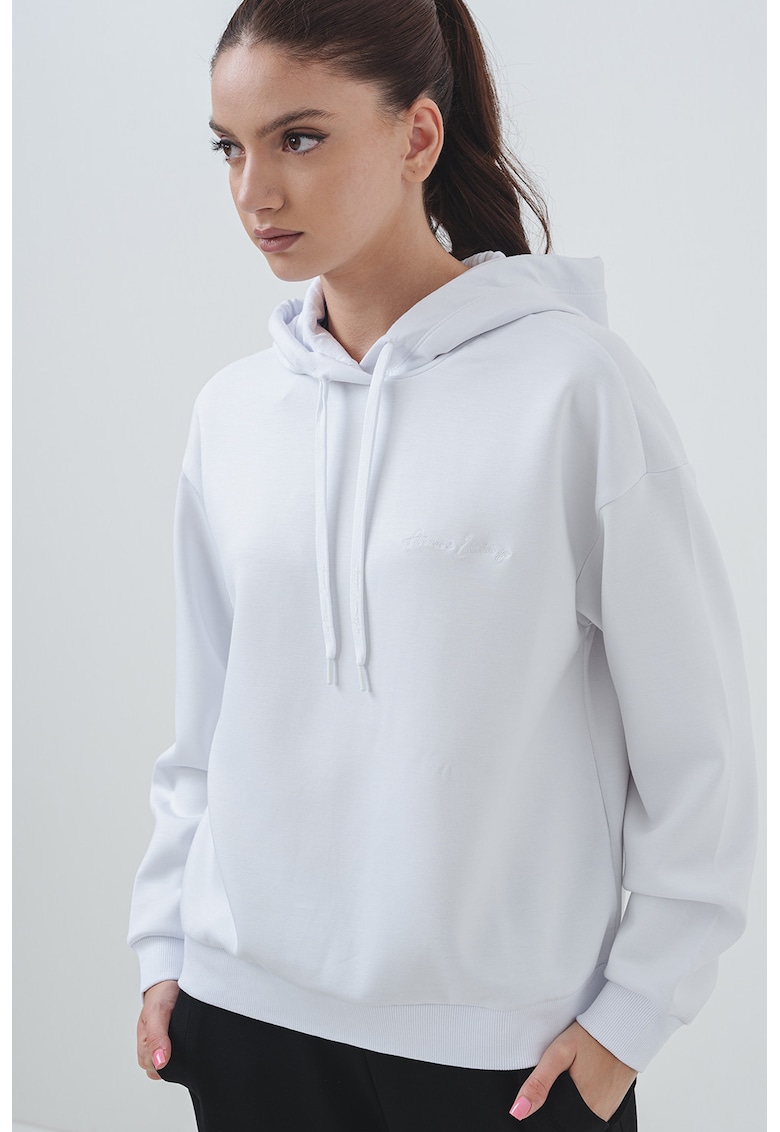 Oferte la Hanorac cu logo - Alb