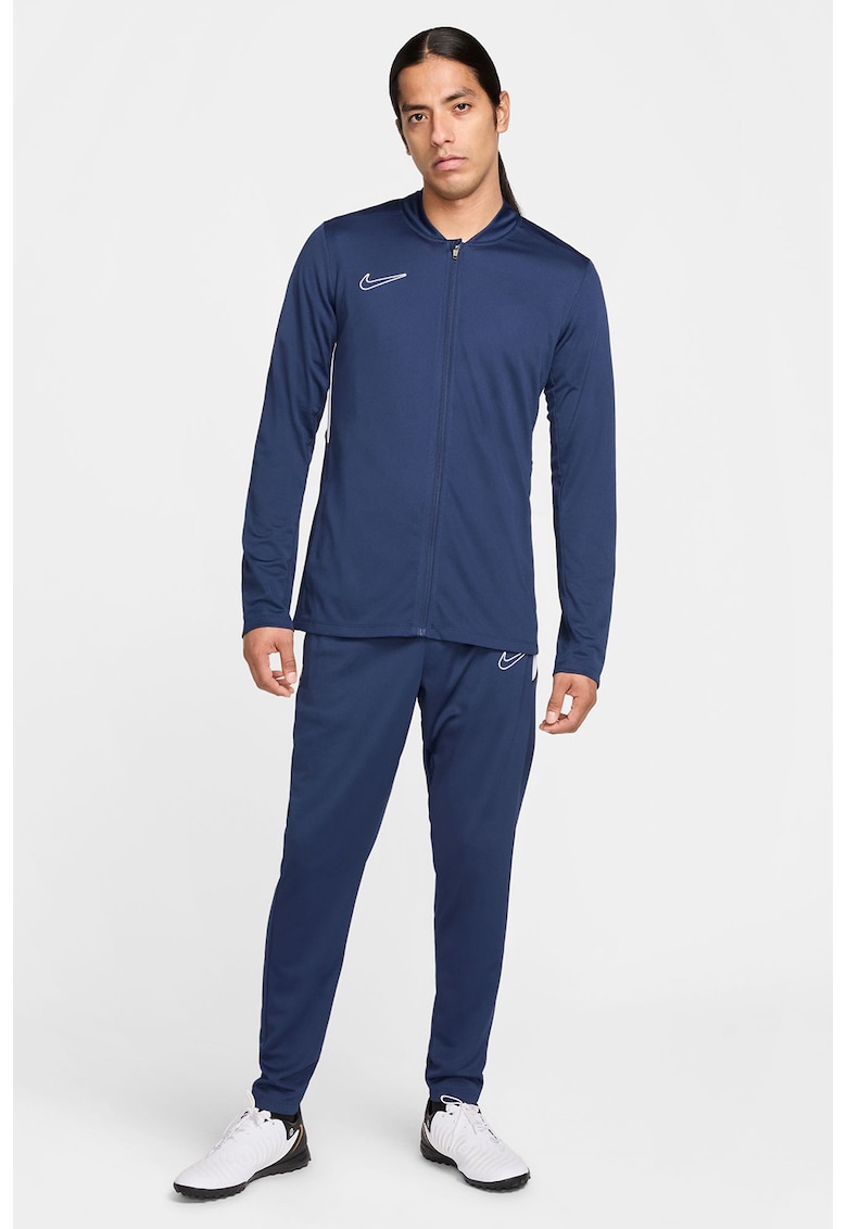 Oferte la Trening cu tehnologie Dri-Fit si logo - pentru fotbal - Alb/Albastru inchis