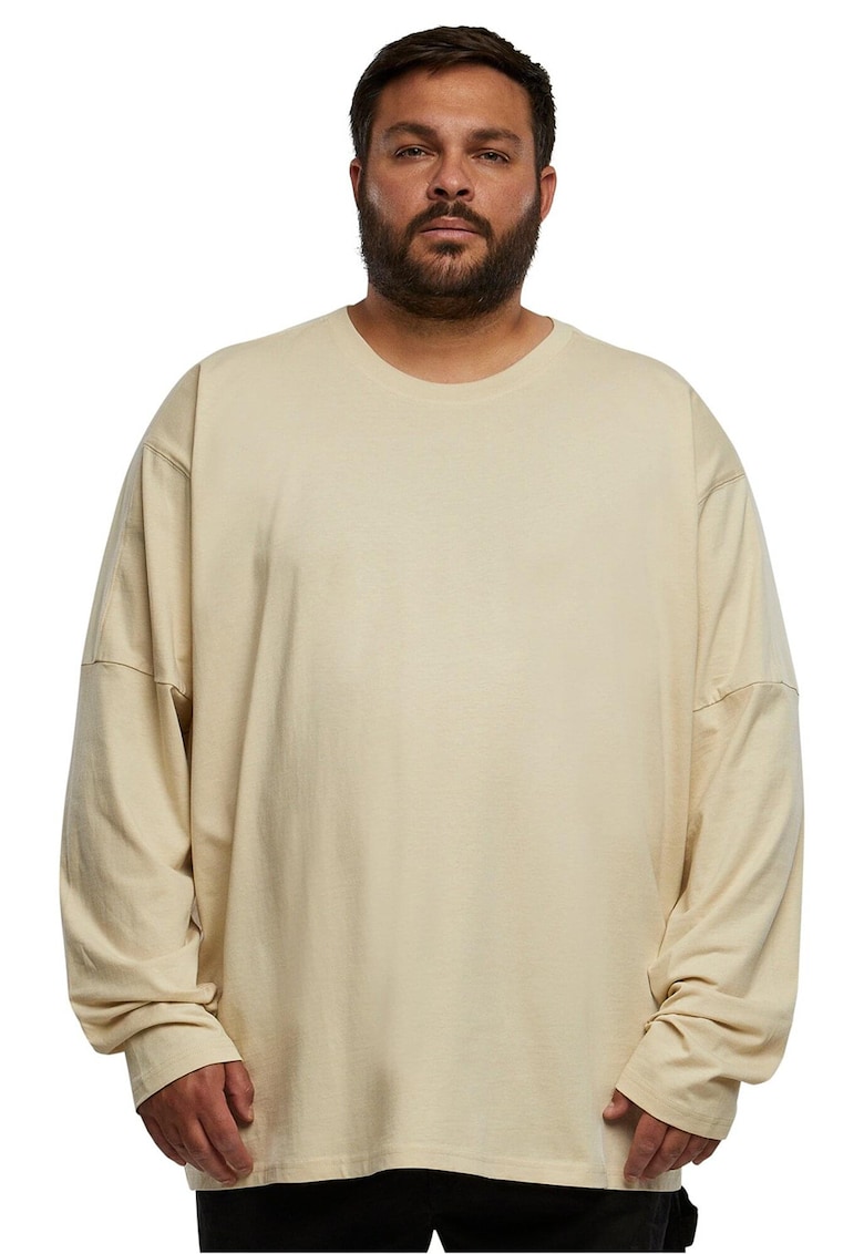 Oferte la Bluza lejera cu maneci cazute - Bej