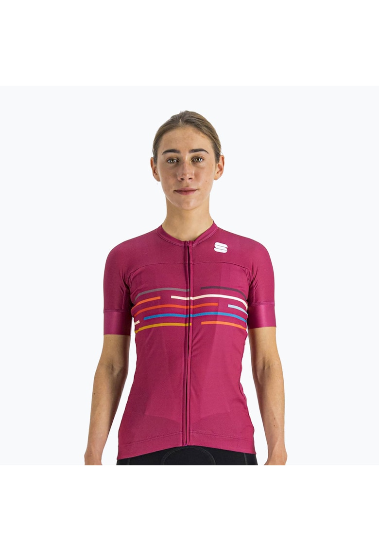 Oferte la Tricou ciclism dama -  Poliester - Roz