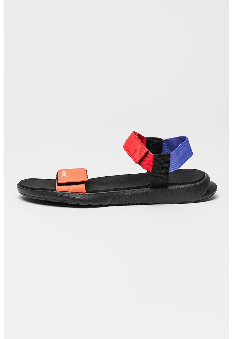 Oferte la Sandale cu velcro si logo discret Terrex - Negru/Portocaliu/Violet
