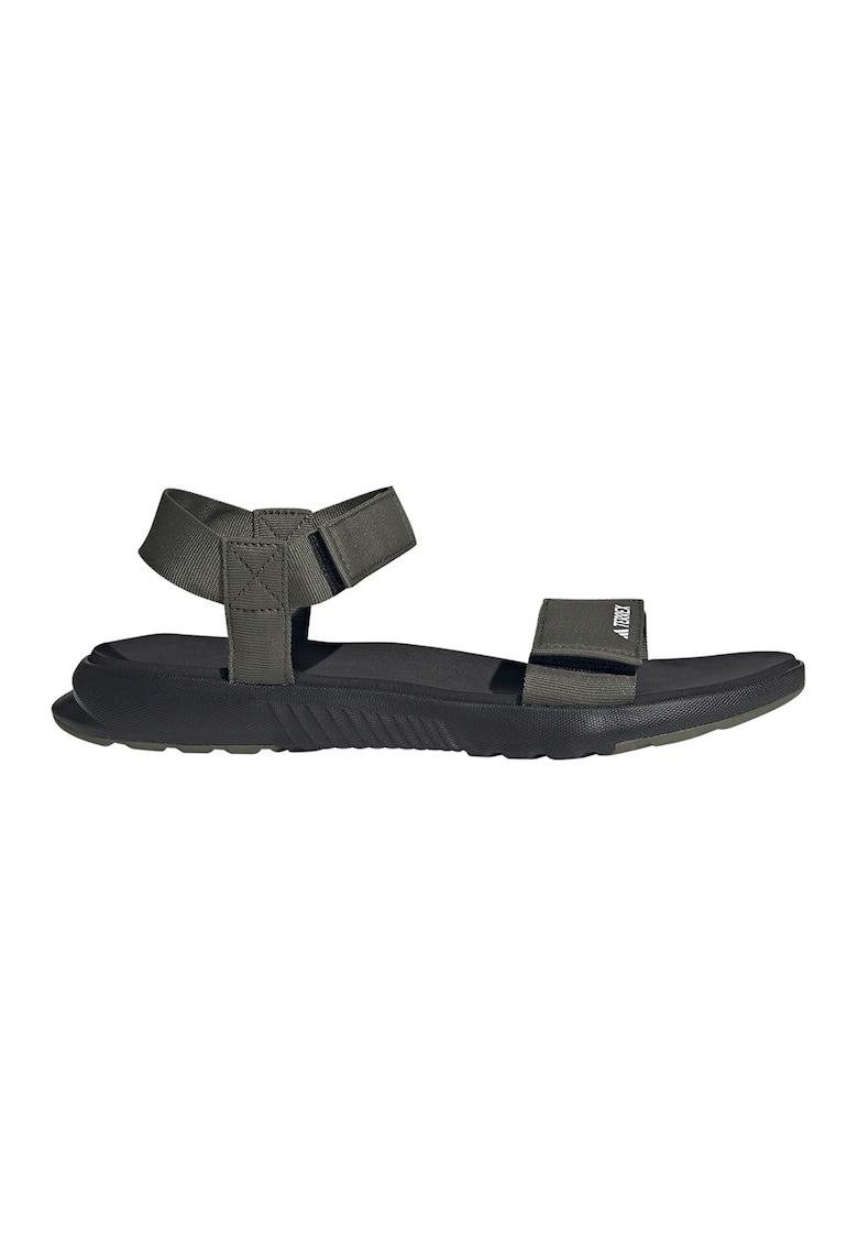 Oferte la Sandale cu velcro si logo discret Terrex - Kaki