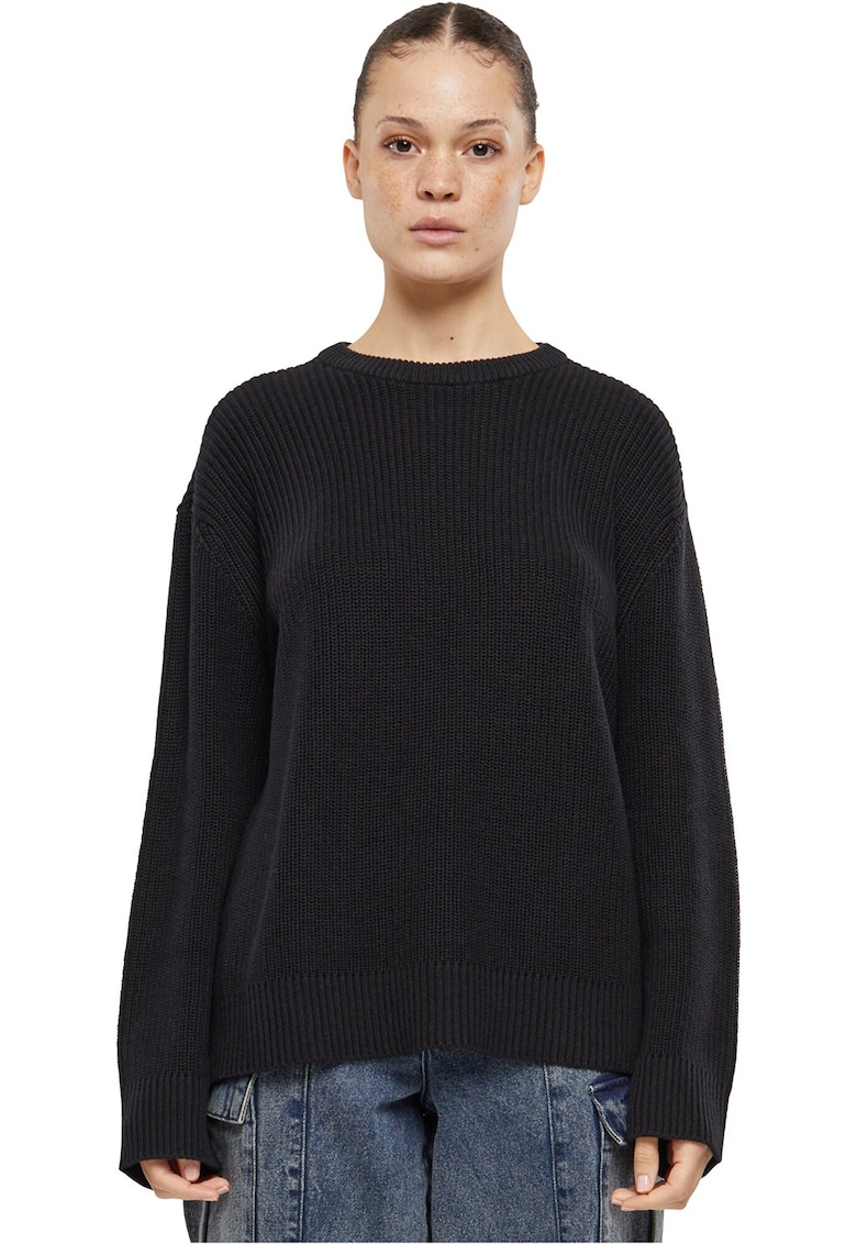 Oferte la Pulover cu maneci cazute - Negru