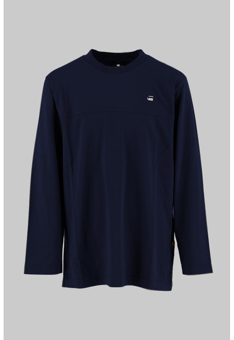 Oferte la Bluza uni de bumbac - Bleumarin