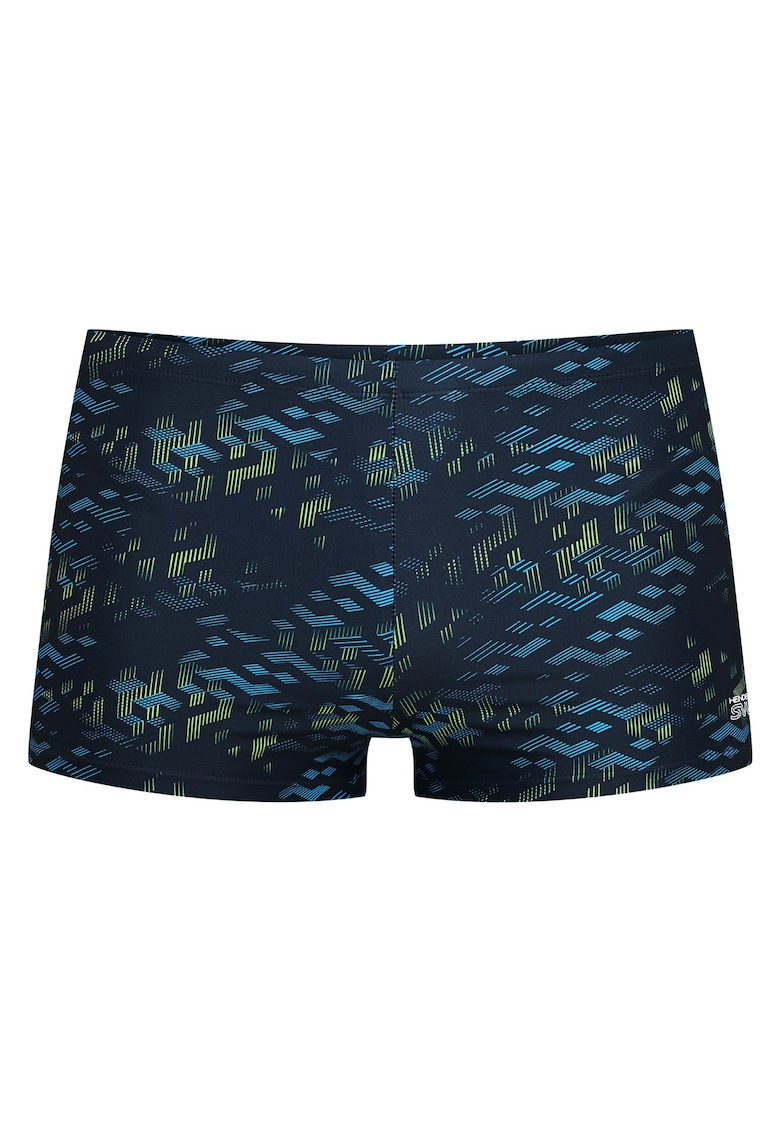 Oferte la Boxeri de baie Zaroth  Albastru inchis - verde - Albastru