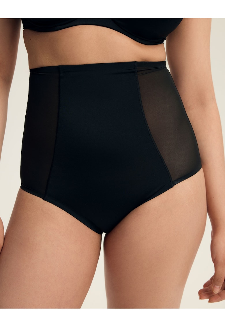 Oferte la Chiloti modelatori dama cu talie inalta -  Negru - Negru