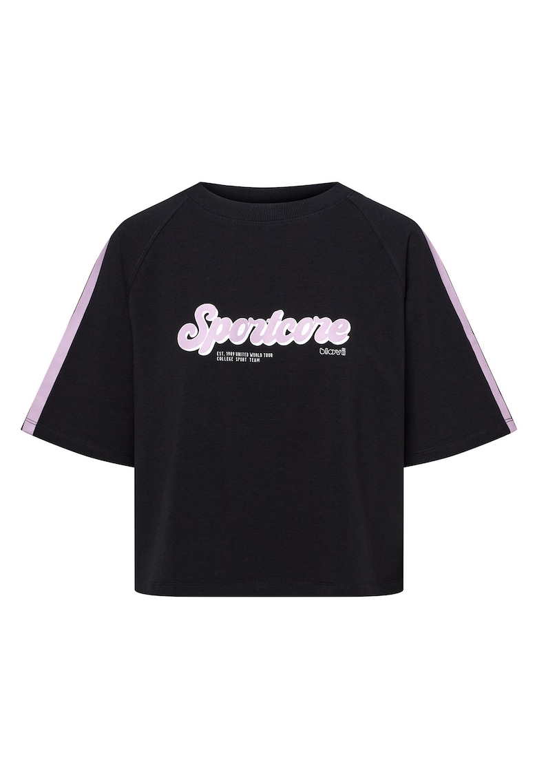 Oferte la Tricou dama negru Lenero
