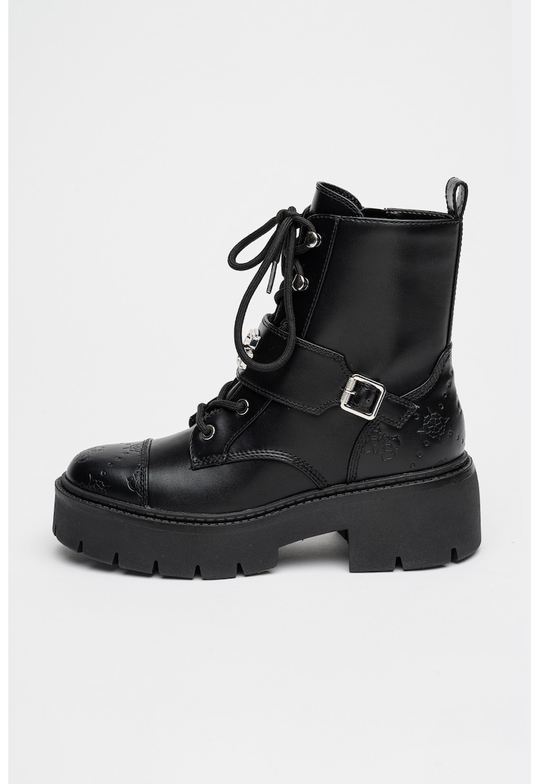 Oferte la Ghete de piele ecologica - Negru