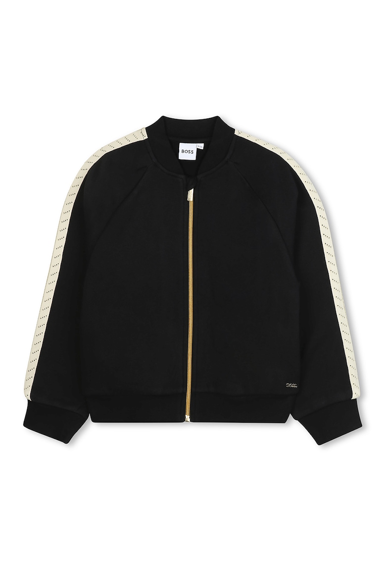 Oferte la Bluza de trening cu fermoar - Negru