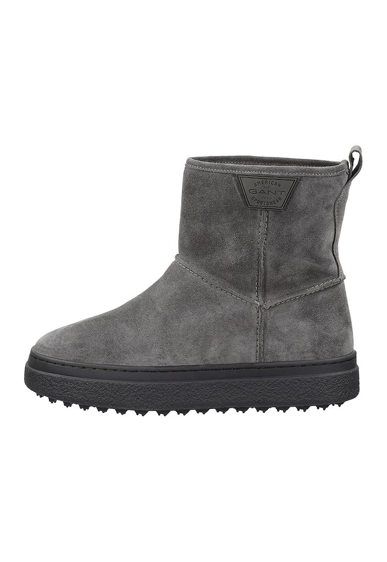 Oferte la Ghete din piele intoarsa Snowhill - Gri deschis