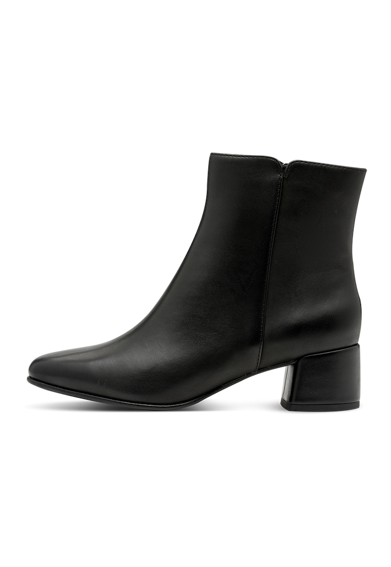 Oferte la Botine de piele - Negru
