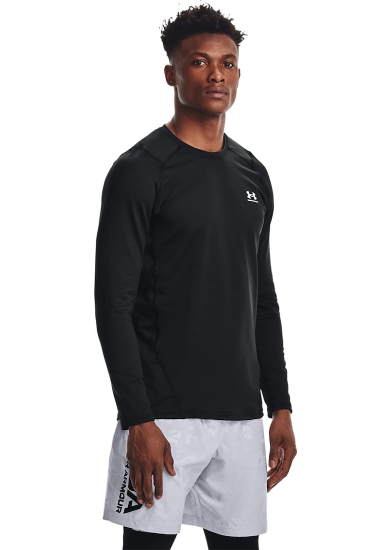 Oferte la Bluza slim fit pentru fitness - Negru