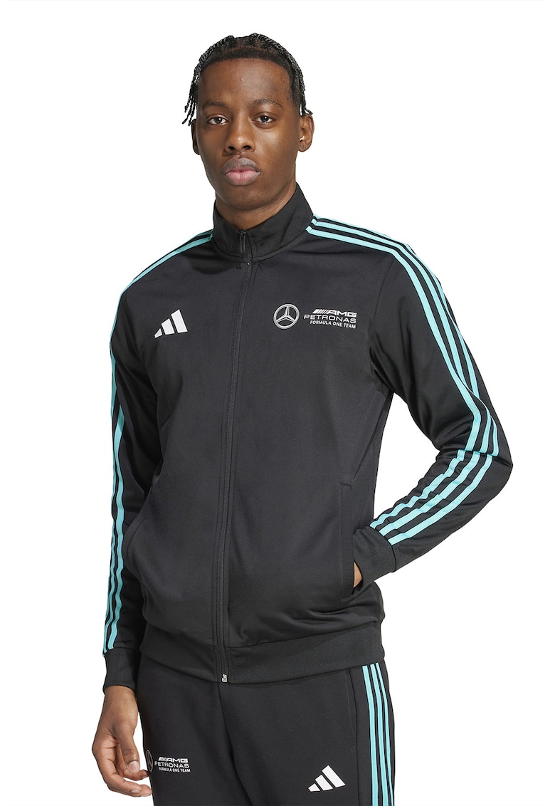 Oferte la Bluza de trening cu fermoar Motorsport - Alb/Negru/Turcoaz