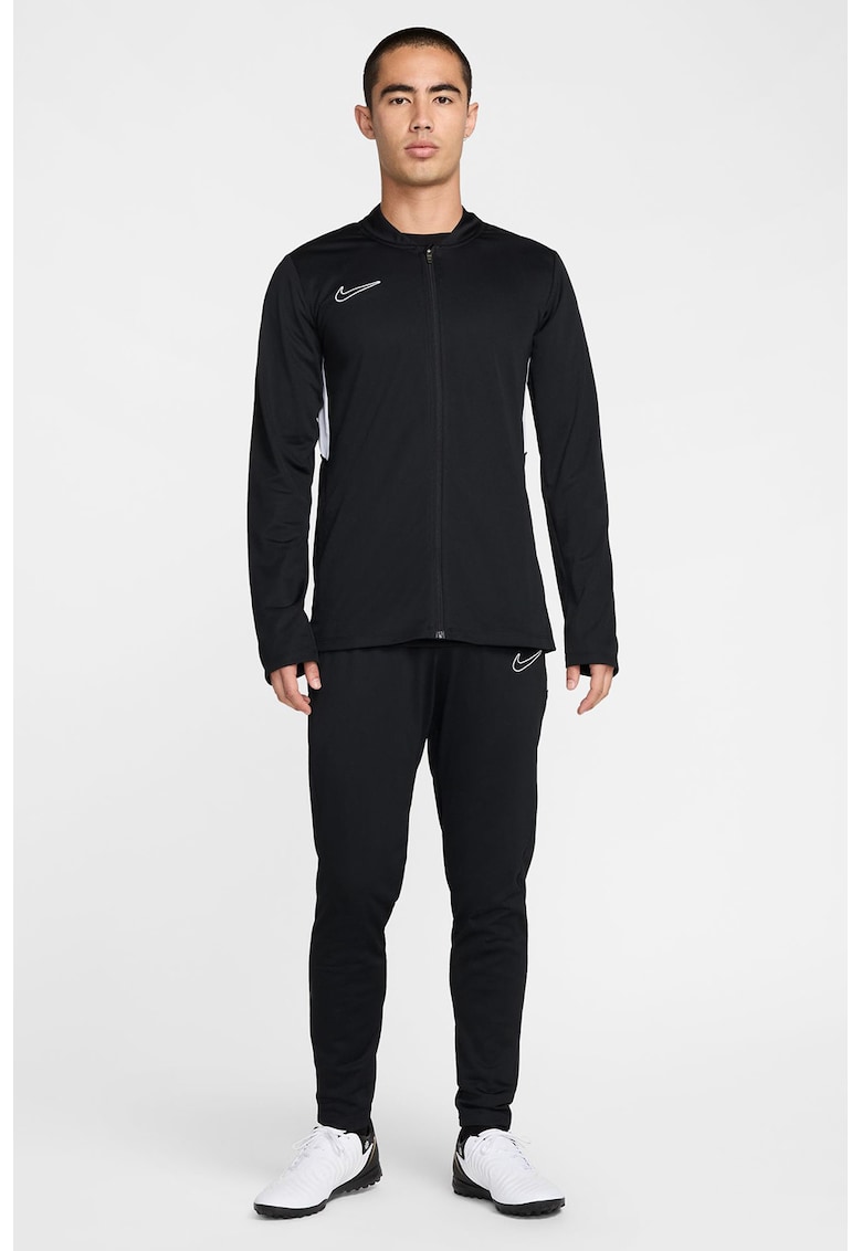 Oferte la Trening cu tehnologie Dri-Fit si logo - pentru fotbal - Negru/Alb optic