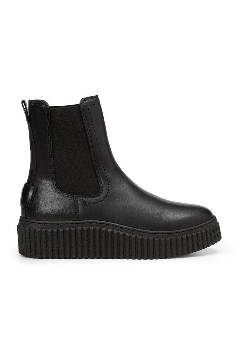 Oferte la Ghete de piele - Negru