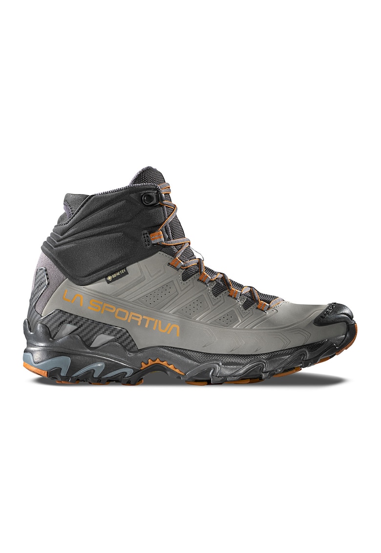 Oferte la Ghete mid-high pentru drumetii Ultra Raptor II - Gri deschis/Portocaliu