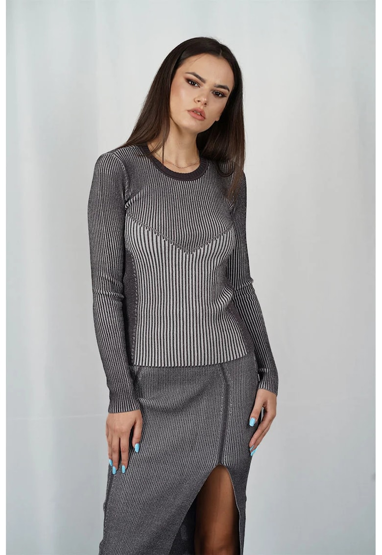 Oferte la Pulover slim fit - cu mânecă lungă - Gri