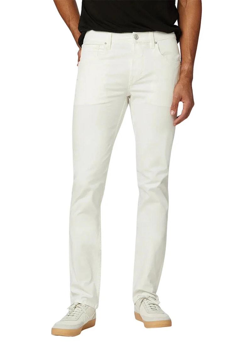 Oferte la Blugi drepți cu aspect chino - Alb
