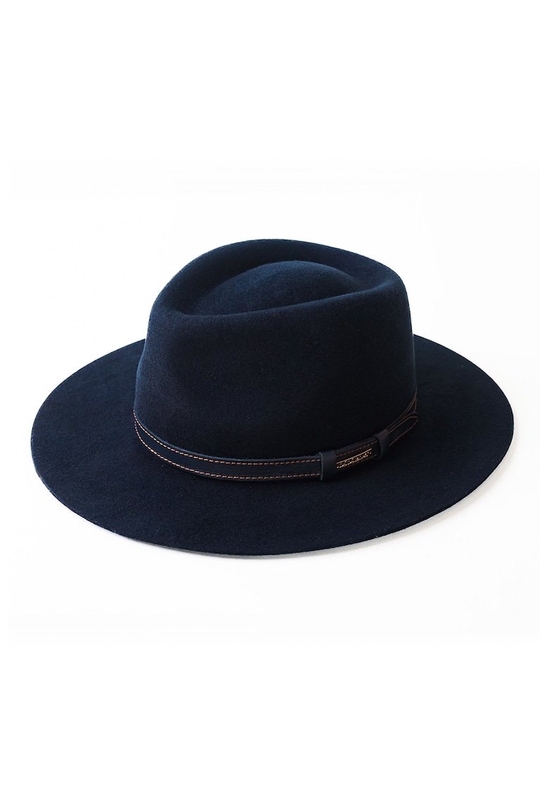 Oferte la Palarie unisex cu bor lat - Bleumarin