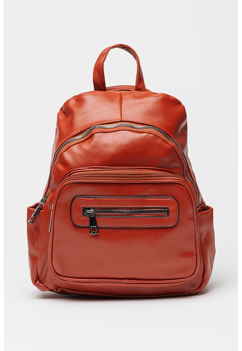 Oferte la Rucsac cu buzunare cu fermoar - Rosu