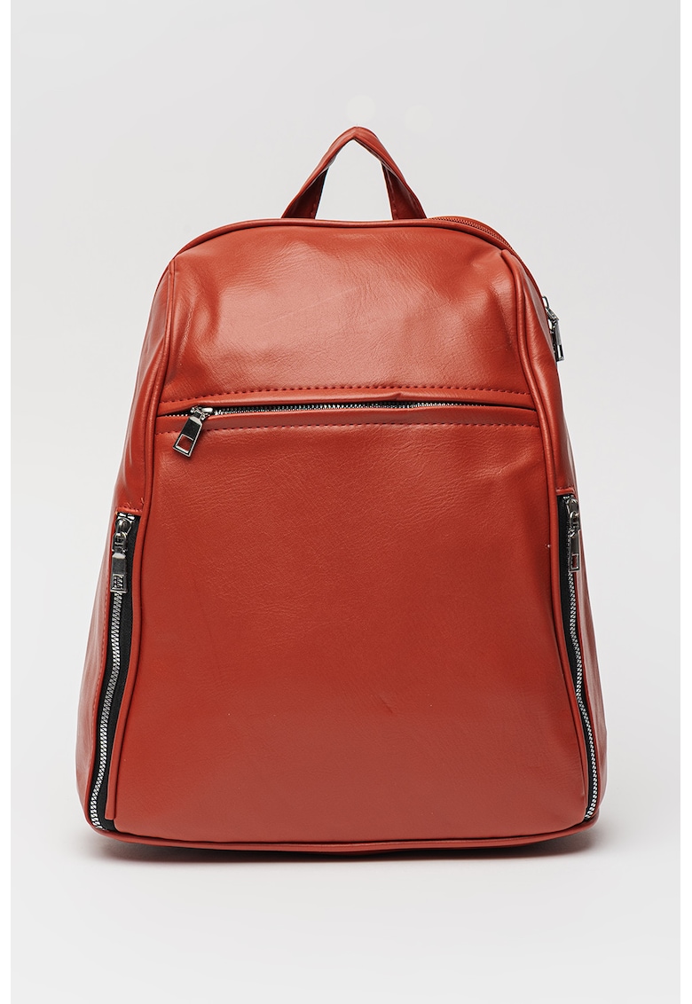 Oferte la Rucsac cu buzunare cu fermoar - Rosu