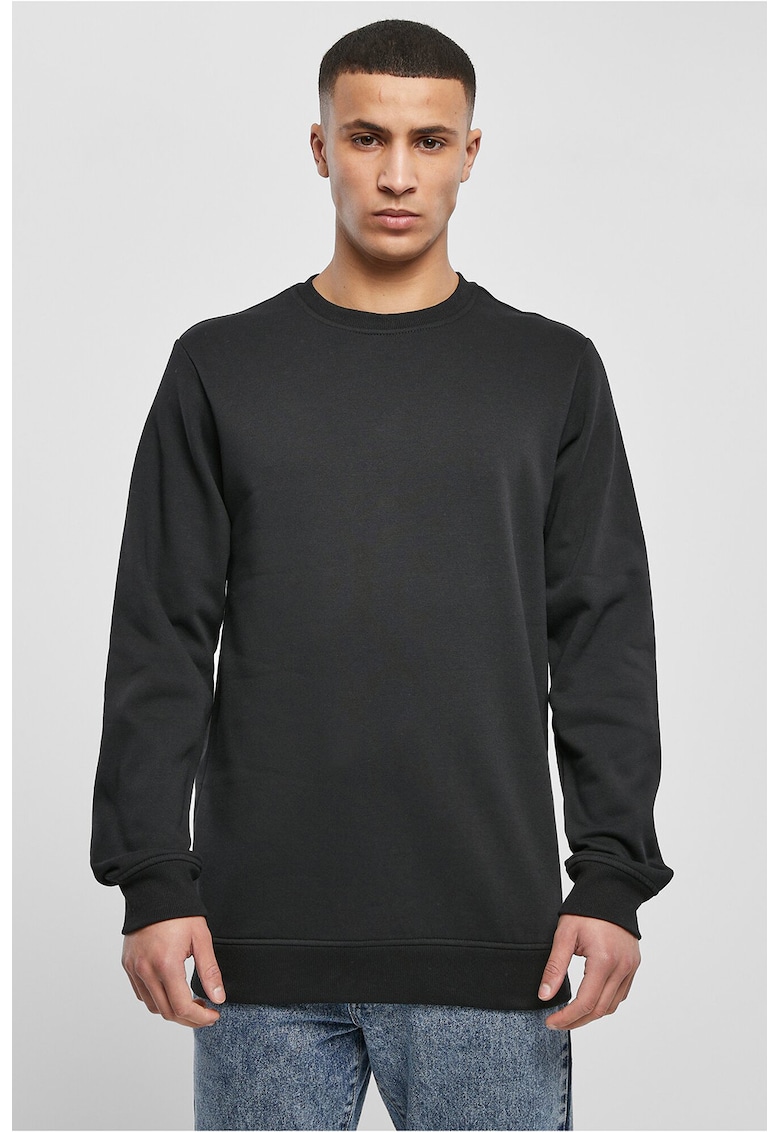 Oferte la Bluza de trening cu decolteu la baza gatului - Negru stins