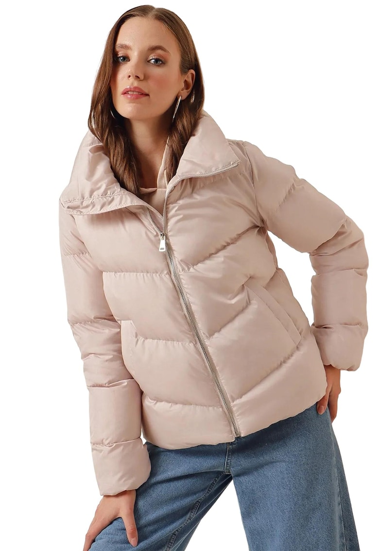 Oferte la Geaca dama - HiCCUP - Textil - Bej -